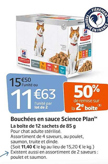 Bouchées En Sauce Science Plan