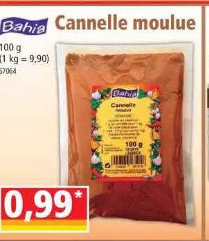 cannelle moulue bahia