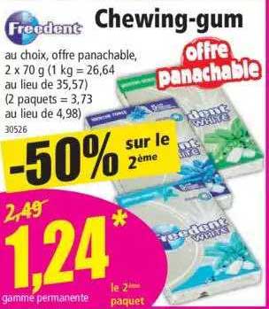 Chewing-gum Freedent