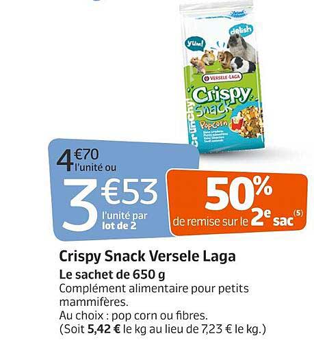 crispy snack versele laga