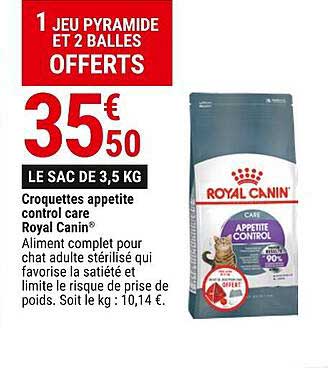 croquettes appetite control care royal canin