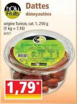dattes dénoyautées holy fruits