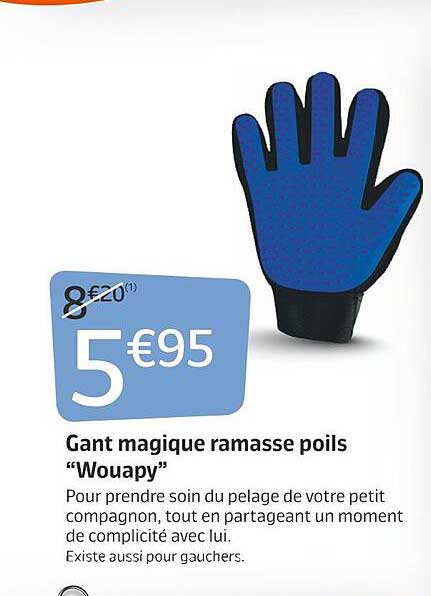 gant magique ramasse poils "wouapy"