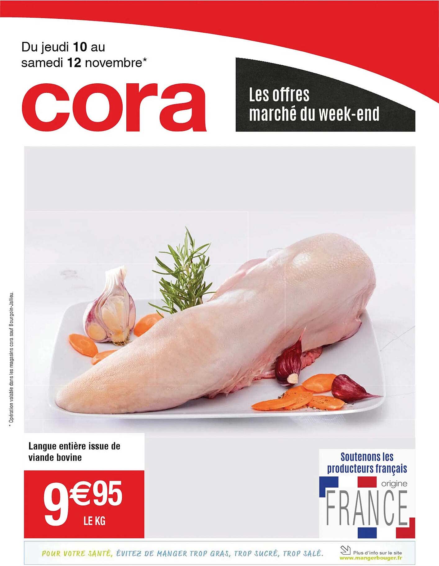 langue entière issue de viande bovine