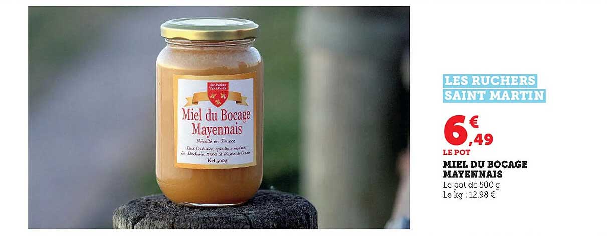 miel du bocage mayennais les ruchers saint martin