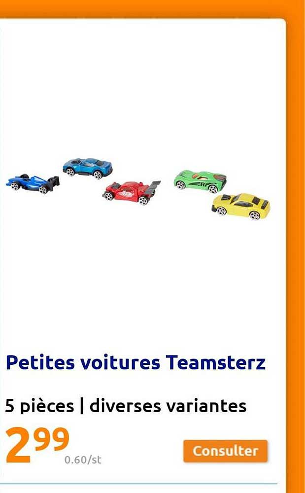 petites voitures teamsterz