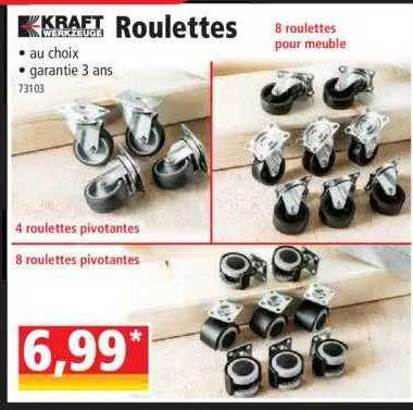 roulettes kraft werkzeuge