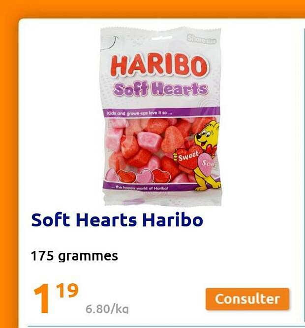 soft hearts haribo