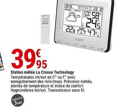 station météo la crosse technology