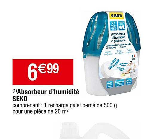 absorbeur d'humidité seko