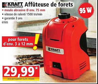 affûteuse de forets kraft werkzeuge