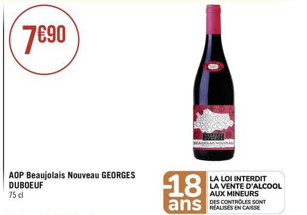 aop beaujolais nouveau georges duboeuf