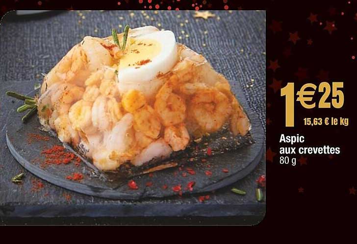 aspic aux crevettes
