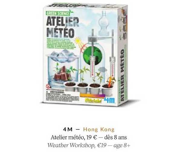atelier météo - 4 m