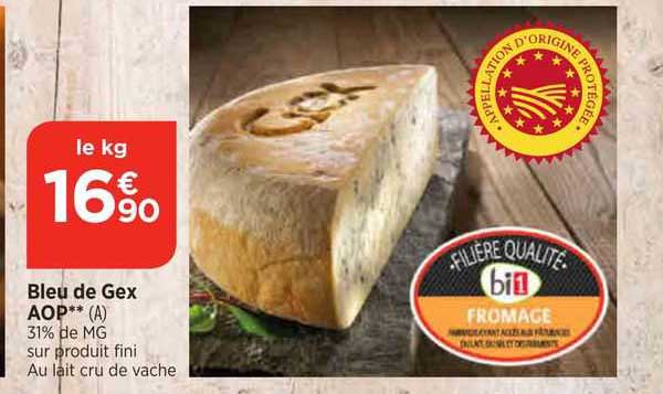 bleu de gex aop