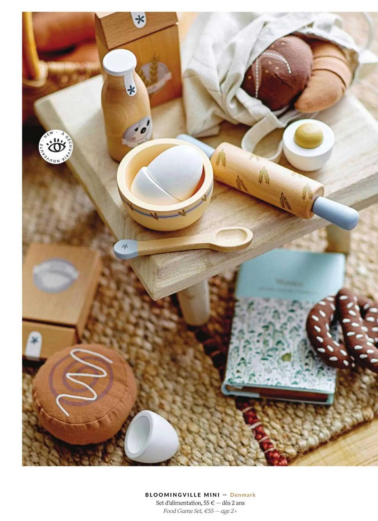 bloomingville mini set d'alimentation