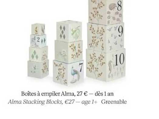 Boîtes à Empiler Alma