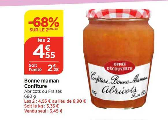 bonne maman confiture