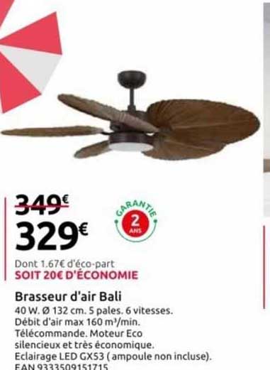Brasseur D'air Bali