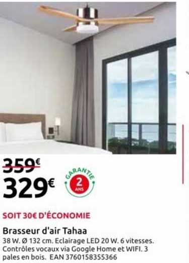 brasseur d'air tahaa