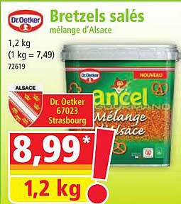 bretzels salés dr.oetker