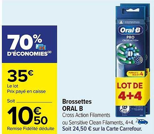 brossettes oral b