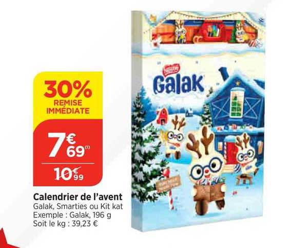 calendrier de l'avent galak!