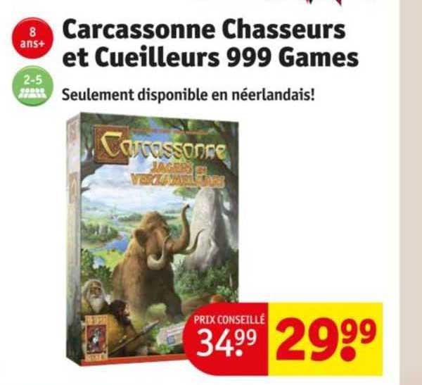 carcassonne chasseurs et cueilleurs 999 games