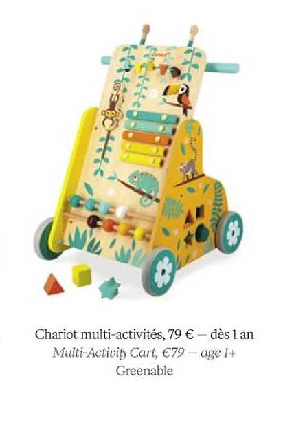 chariot multi-activités