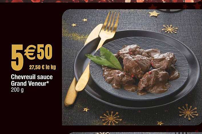 chevreuil sauce grand veneur