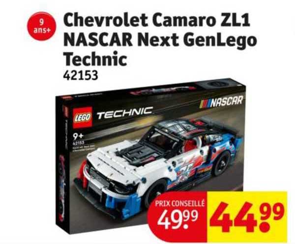 chevrolet camaro zl1 nascar next genLego technic