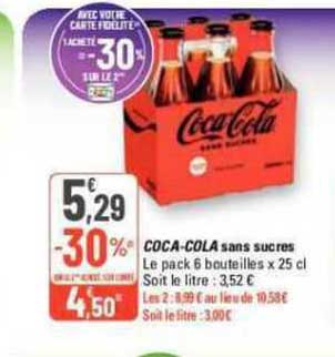 coca-cola sans sucres