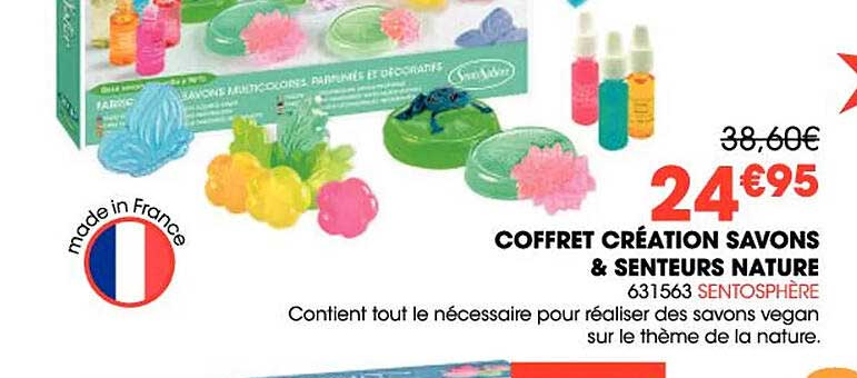 Coffret Création Savons & Senteurs Nature Sentosphère