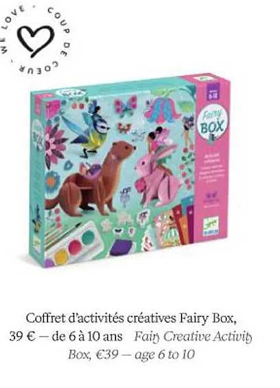 Coffret D'activités Créatives Fairy Box