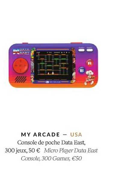 console de poche data east - my arcade