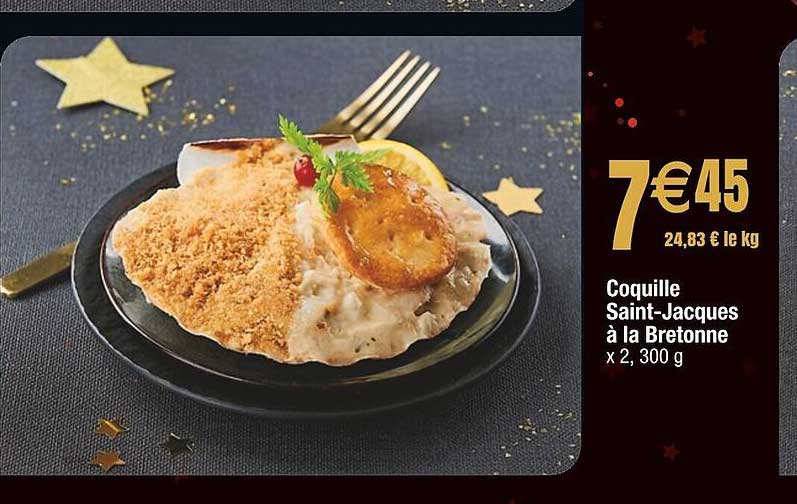 coquille saint-jacques à la bretonne
