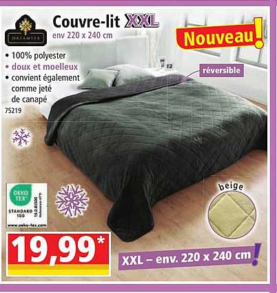couvre-lit xxl