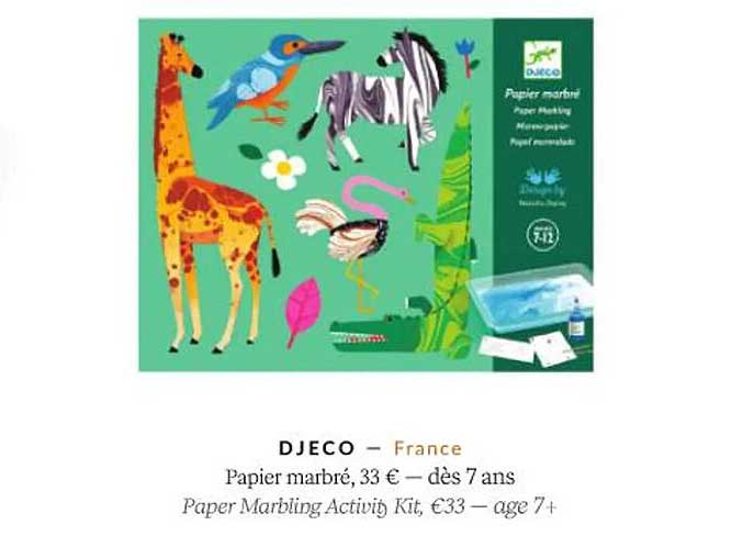 Djeco Papier Marbré