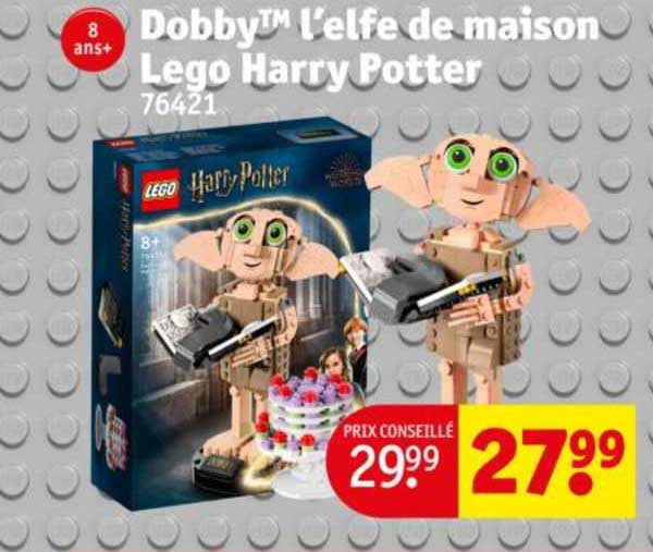 dobby l'elfe de maison lego harry potter 76421