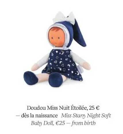 doudou miss nuit étoilée