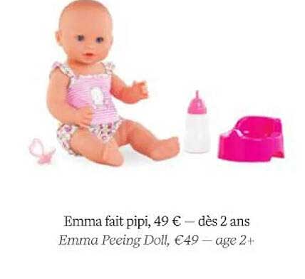 emma fait pipi
