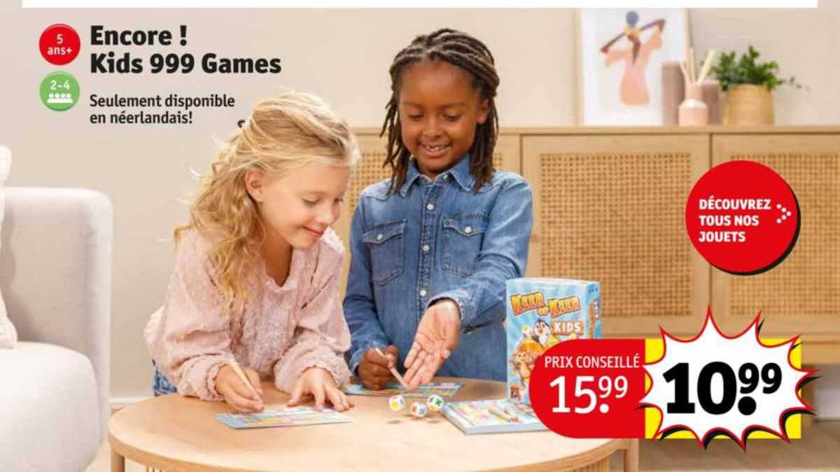 encore ! kids 999 games