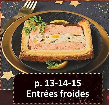 entrées froides