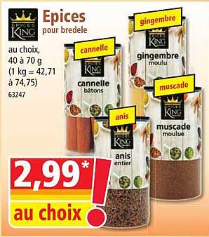 épices pour bredele