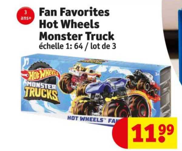 fan favorites hot wheels monster truck