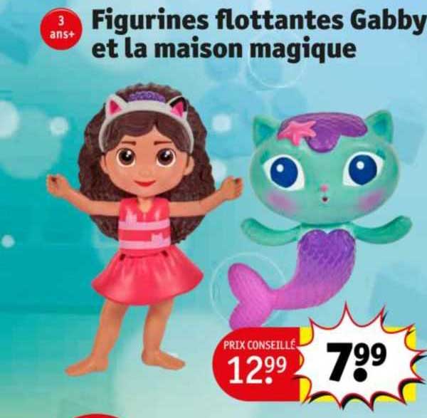 figurines flottantes gabby et la maison magique