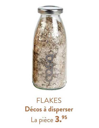 flakes décos à disperser