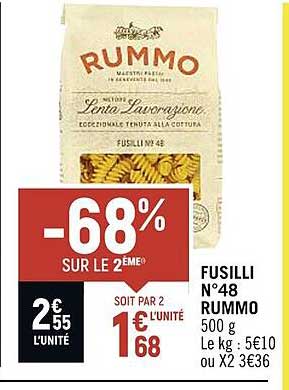 fusilli n° 48 rummo