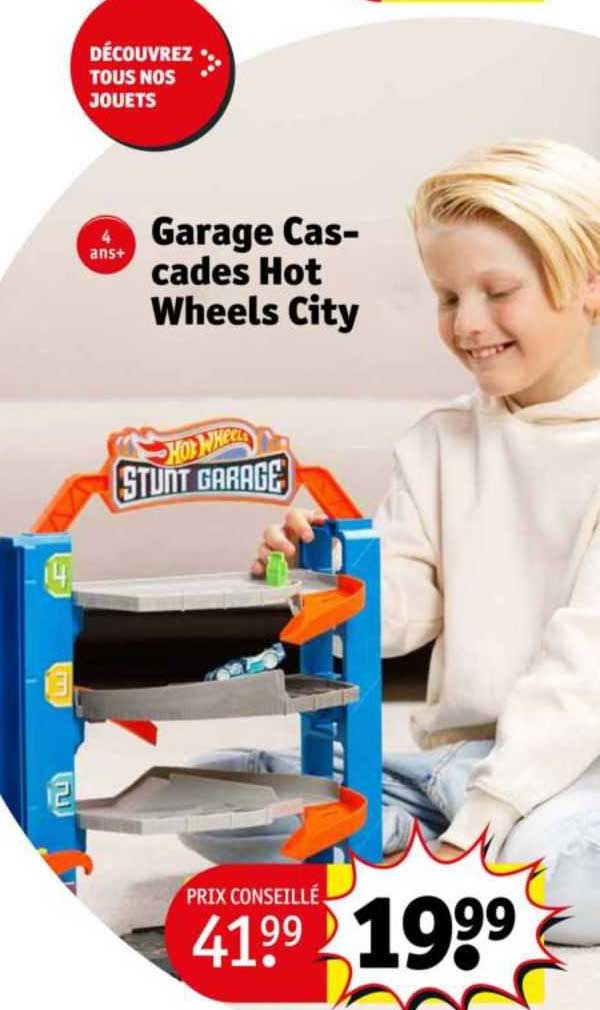 garage cascades hot wheels city