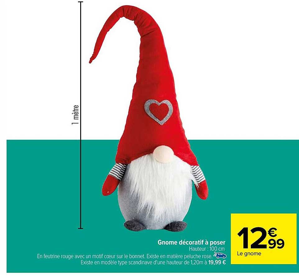 gnome décoratif à poser